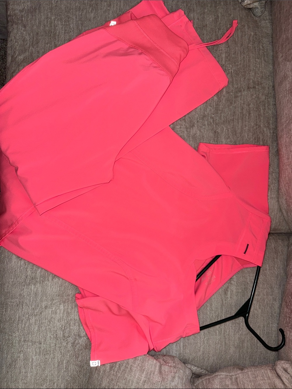 Men's Hot Pink Short-Sleeve Top - Unbranded